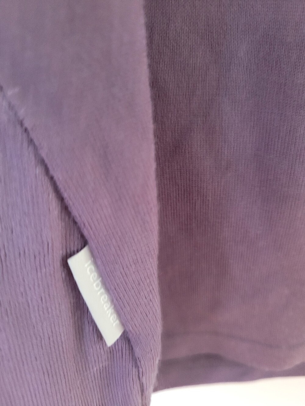 Icebreaker M 100% Merino Wool Crew Neck Top in Lavender Purple - Picture 6 of 6